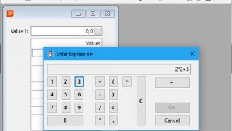 Calculator Dialog Screenshot