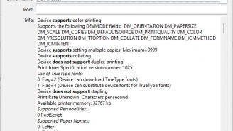 Printer driver Analyzer 23.0